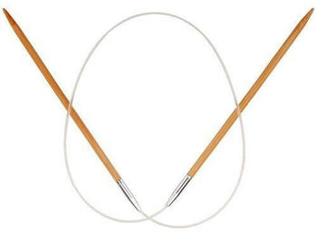 ChiaoGoo Circular 24 inch (61cm) Bamboo Dark Patina Knitting Needle Size US 11 (8mm) 2024-11 (24-inch-chiaogoo-bamboo-circular-knittin)