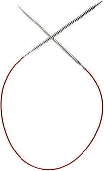 ChiaoGoo Rundstricknadeln rote Schnur 61cm 6/4mm Edelstahl mehrfarbig (75561)