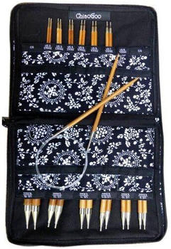 ChiaoGoo austauschbares Stricknadel Bambus Complete-Set (71226)