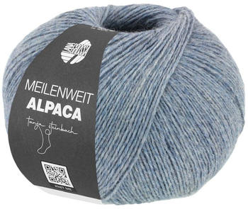 Lana Grossa Meilenweit 100 Alpaka 2011 graublau (16042011)