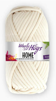 Woolly Hugs Home Garn f&uuml;r Home-Accessoires und Deko 60% Baumwolle 40% Polyamid 100g Natur