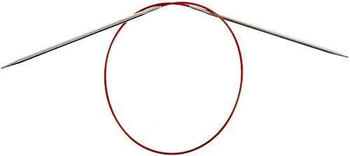 ChiaoGoo Red Lace Stainless Steel Circular Knitting Needles 24"-Size 4/3,5Mm (7024-4)