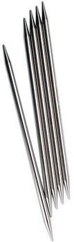 ChiaoGoo Double Point Edelstahl Stricknadeln 6 5/pkg-Size 0/2mm mehrfarbig (6006-0)