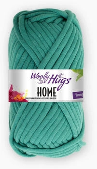 Woolly Hugs Home Garn f&uuml;r Home-Accessoires und Deko 60% Baumwolle 40% Polyamid 100g Jade