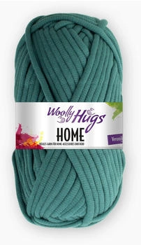 Woolly Hugs Home Garn für Home-Accessoires und Deko 60% Baumwolle 40% Polyamid 100g Petrol