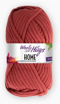 Woolly Hugs Home Garn f&uuml;r Home-Accessoires und Deko 60% Baumwolle 40% Polyamid 100g Bordeaux