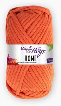 Woolly Hugs Home Garn für Home-Accessoires und Deko 60% Baumwolle 40% Polyamid 100g Ziegel