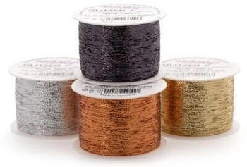 Woolly Hugs Glitzer 62% Polyester 38% Polyamid 1000 m Gold