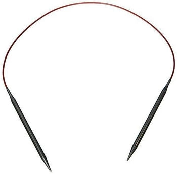 ChiaoGoo Circular Knitting Needle Silver Red One Size (7024-9)