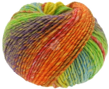 Lana Grossa Colors for you 140 graugr&uuml;n/blauviolett/orange/gelbgr&uuml;n/braun/fuchsia/rosa/rot/dunkelrot/opalgr&uuml;n/gelb (851236 0140)