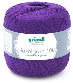 Gr&uuml;ndl H&auml;kelgarn 100 lila