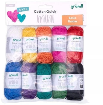 Gründl Cotton Quick mini Basic Shades (6145-2) Gründl Cotton Quick mini Basic Shades (6145-2)