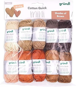 Gründl Cotton Quick mini Basic Shades (6145-5) Gründl Cotton Quick mini Basic Shades (6145-5)