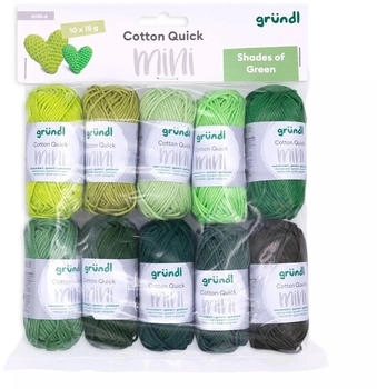 Gründl Cotton Quick mini Basic Shades (6145-6) Gründl Cotton Quick mini Basic Shades (6145-6)