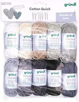 Gr&uuml;ndl Cotton Quick mini Basic Shades (6145-3)