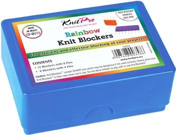 KnitPro Knit Blockers Box Regenbogen, 20 Stück (KP10878)