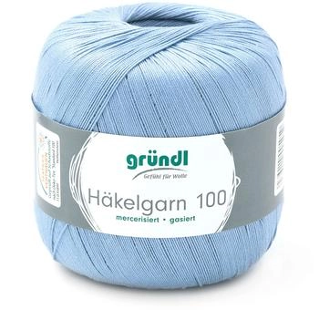 Gr&uuml;ndl H&auml;kelgarn 100 121 jeansblau