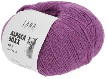 Lang Yarns Alpaca Soxx 6-fach 0065 pink melange