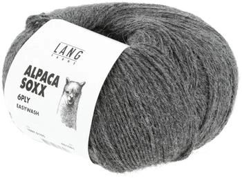 Lang Yarns Alpaca Soxx 6-fach 0105 dunkelgrau melange