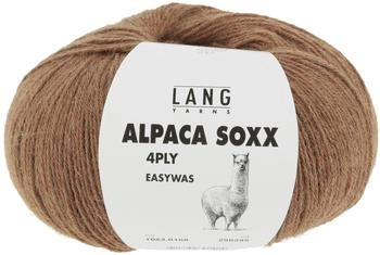 Lang Yarns Alpaca Soxx 4-fach 0168 braun melange