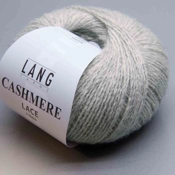 Lang Yarns Cashmere Lace 0023 hellgrau melange