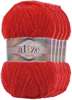 Alize Softy Plus Baby 56 rot