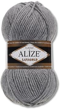 Alize Lanagold grau melange