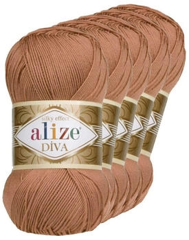 Alize DIVA 261 red brown