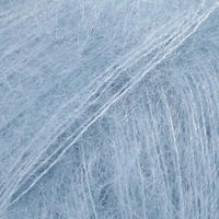 Drops Kid Silk SH08 grau blau