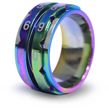 KnitPro Reihenz&auml;hler Regenbogen-Ring (K1043)