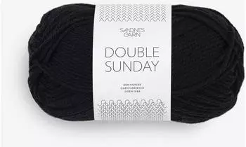 Sandnes Garn Double Sunday 1099 svart