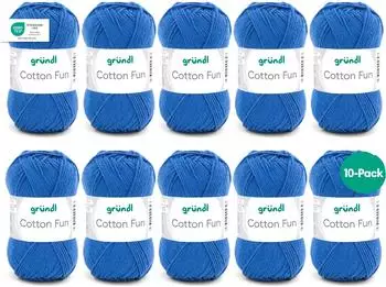 Gr&uuml;ndl Cotton Fun royalblau