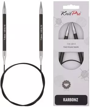 KnitPro Karbonz 100cm 7mm