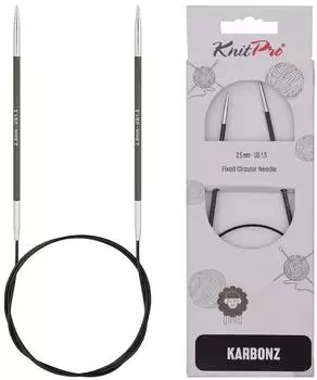 KnitPro Karbonz 40cm 2,5mm (KP41142)