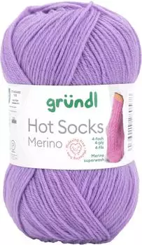 Gr&uuml;ndl Hot Socks Merino 03 flieder