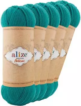 Alize Superwash Artisan 507 t&uuml;rkisgr&uuml;n