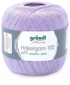 Gr&uuml;ndl H&auml;kelgarn 100 126 flieder