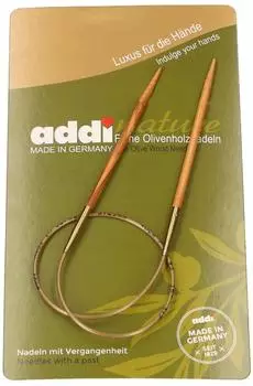 Addi Olivenholz-Rundstricknadel 120cm 3mm