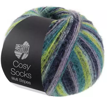 Lana Grossa Cosy Socks Multi Stripes 158