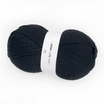 Rico Design Creative Soft Wool aran 18 schwarz