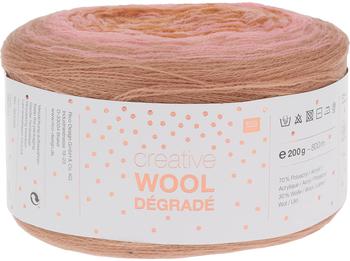 Rico Design Creative Wool Dégradé 7 rosa-natur