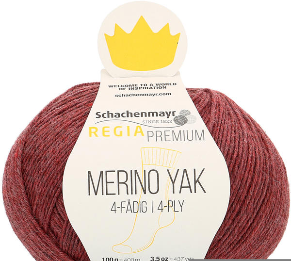 Regia Premium Merino Yak pflaume meliert