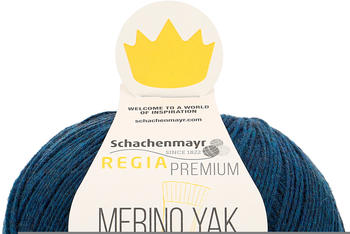 Regia Premium Merino Yak nachtblau meliert