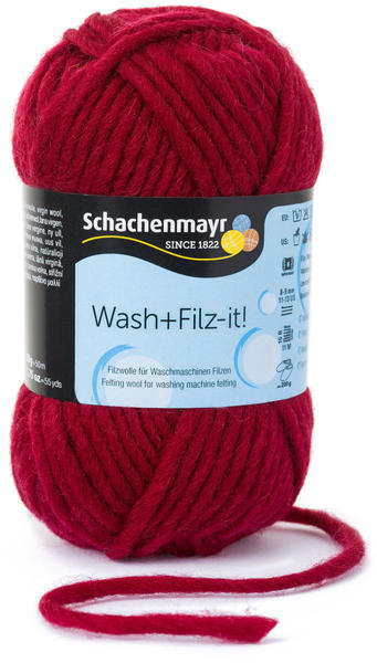Schachenmayr Wash+Filz-it! ruby