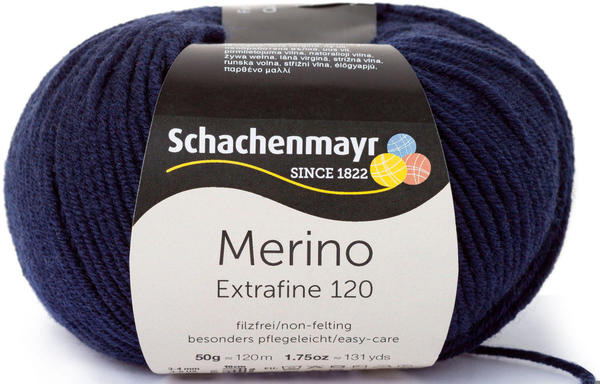Schachenmayr Merino Extrafine 120 marine