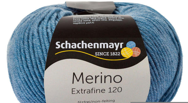 Schachenmayr Merino Extrafine 120 wolke meliert