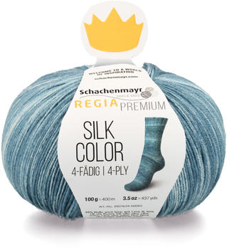 Regia Premium Silk Color teal color