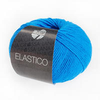 LANA GROSSA Elastico | Baumwoll-Klassiker mit leichtem Stretchanteil | Handstrickgarn