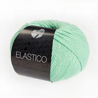 LANA GROSSA Elastico | Baumwoll-Klassiker mit leichtem Stretchanteil | Handstrickgarn