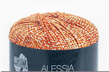 Lana Grossa Alessia 11 rot/orange/ecru